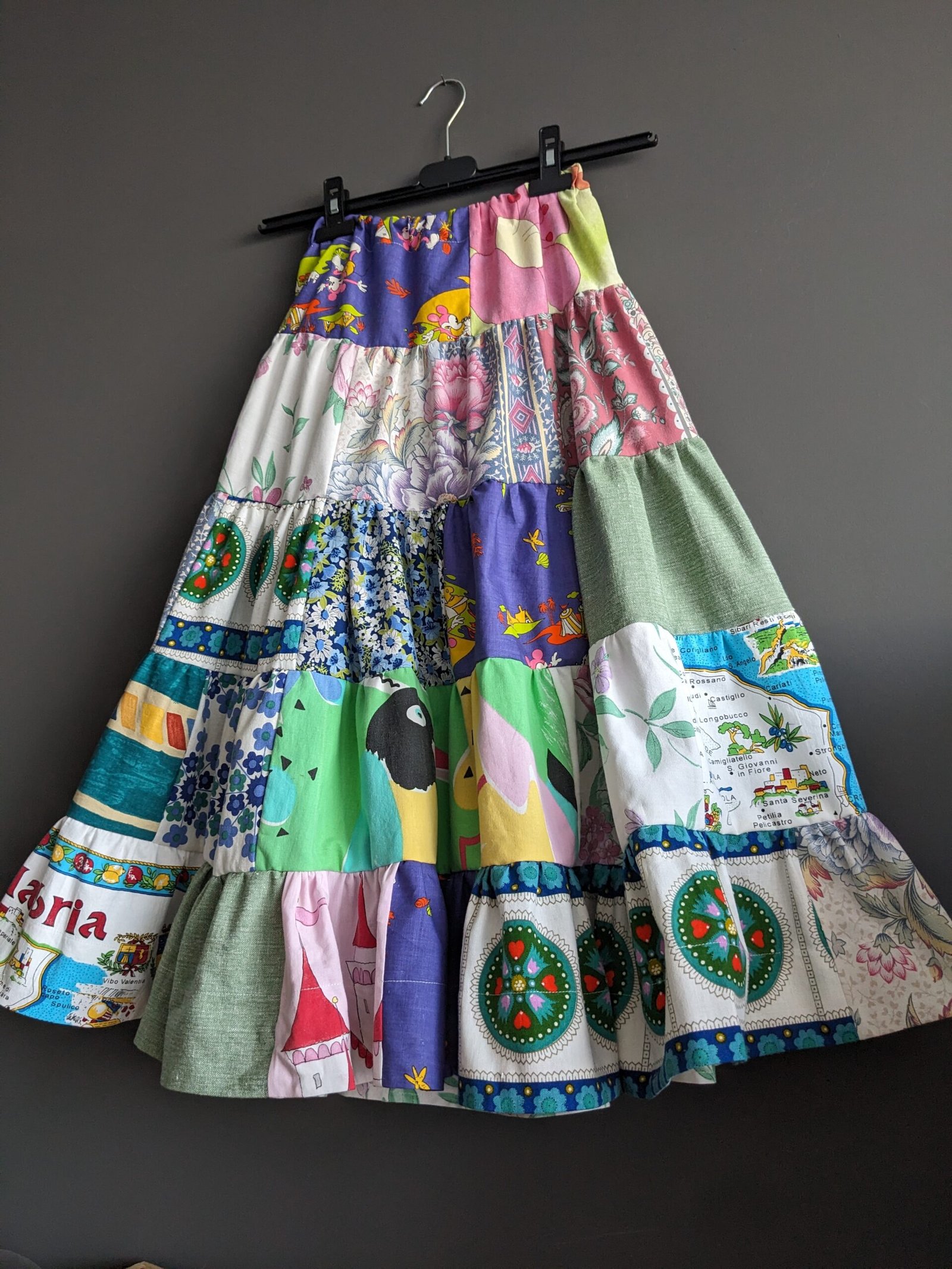 The Rag Skirt- colorful no.4
