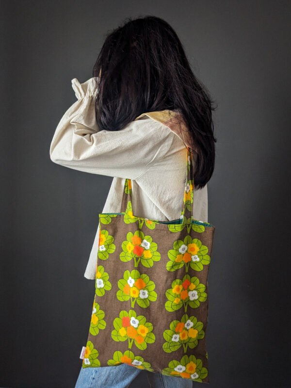 Tote bag - earthy florals