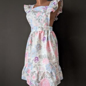 Vintage apron - light pink