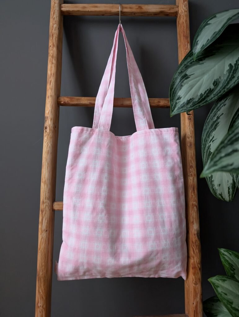 Tote bag - light pink