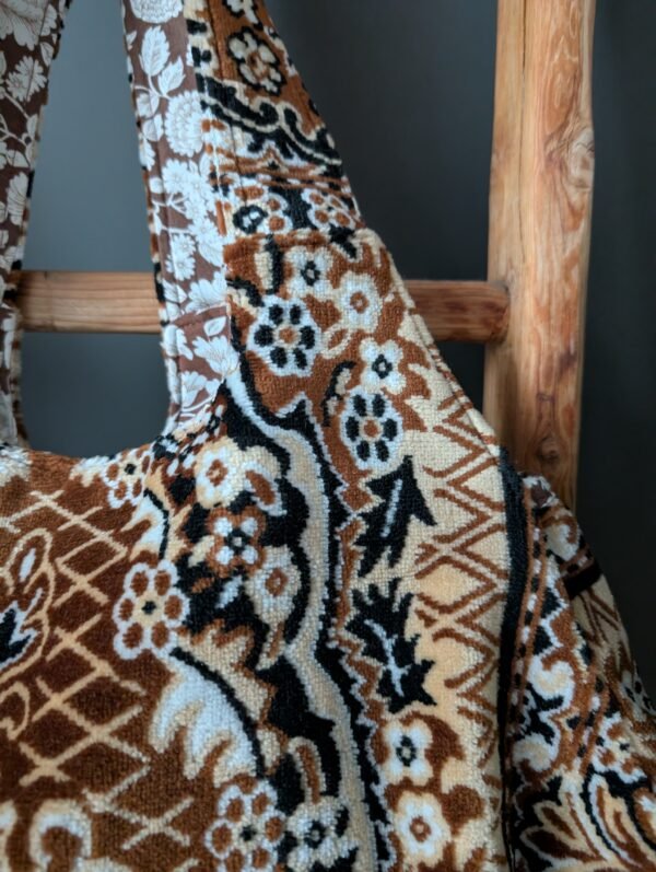 The Honeycomb Bag -  90's brown&cream - imagine 5