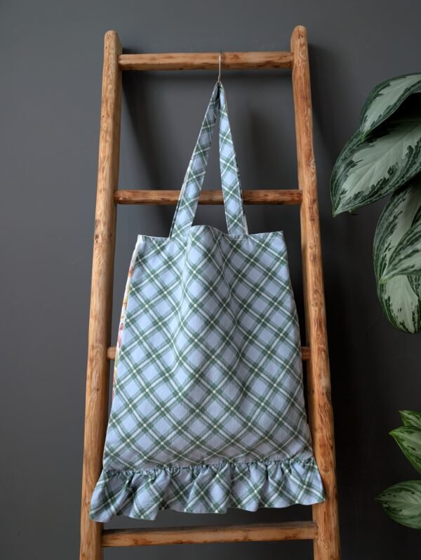 Tote Bag - coquette ruffle - imagine 5
