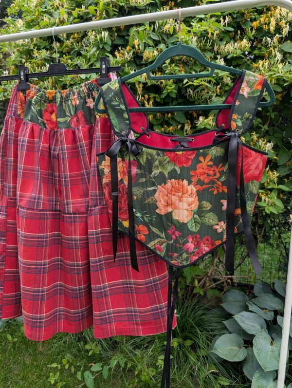 Set corset+fusta - TRPxTwentiesGirl (size M-L)