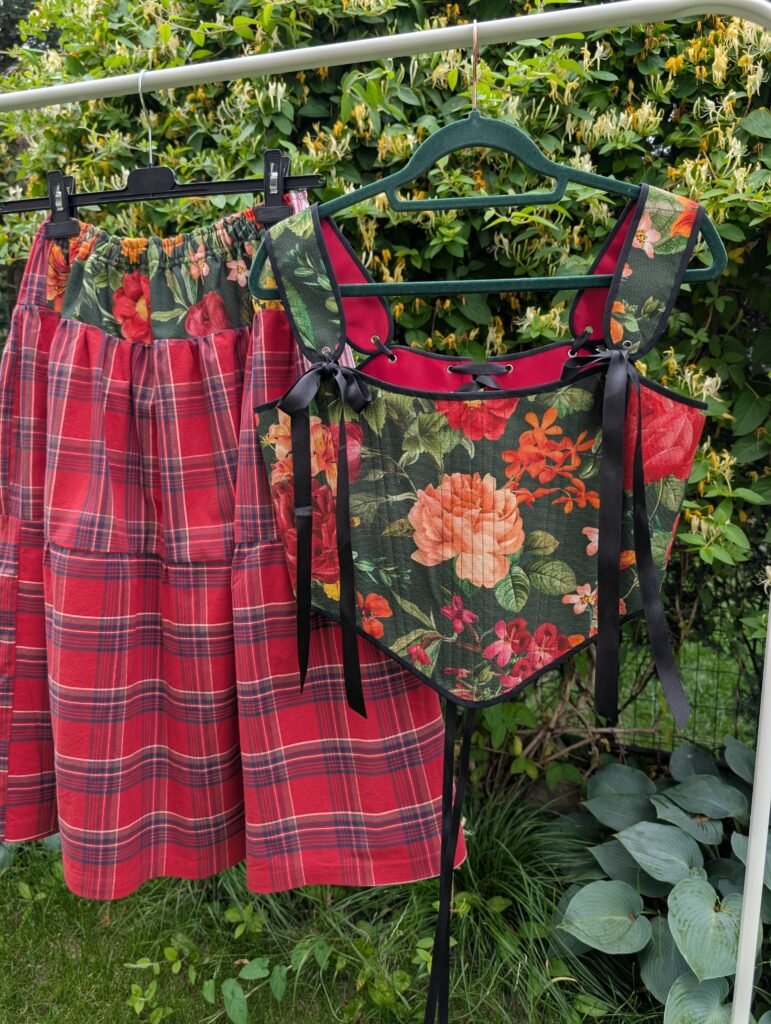 Set corset+fusta - TRPxTwentiesGirl (size M-L)