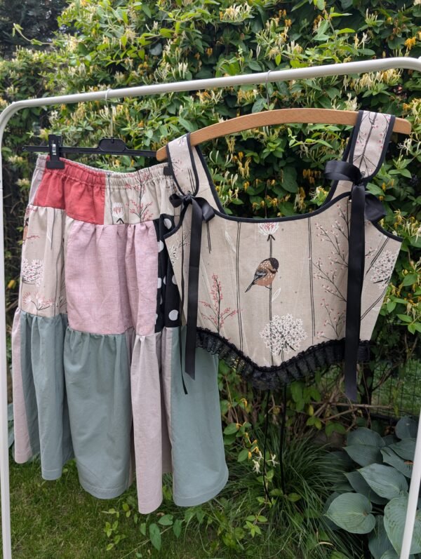 Set corset+fusta - TRPxTwentiesGirl (size S-M)