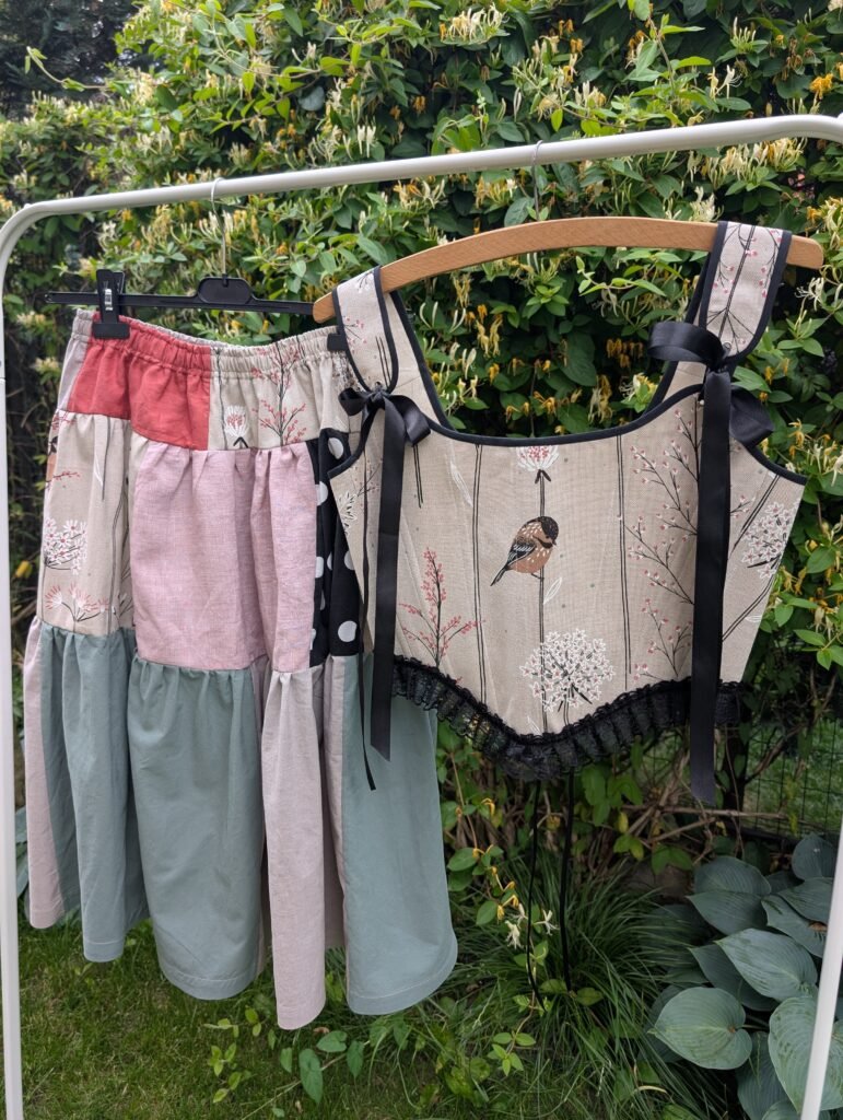 Set corset+fusta - TRPxTwentiesGirl (size S-M)