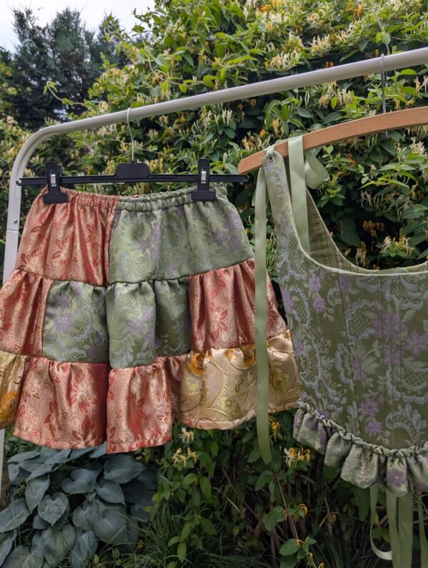 Set corset+fusta - TRPxTwentiesGirl (size XS-S) - imagine 2