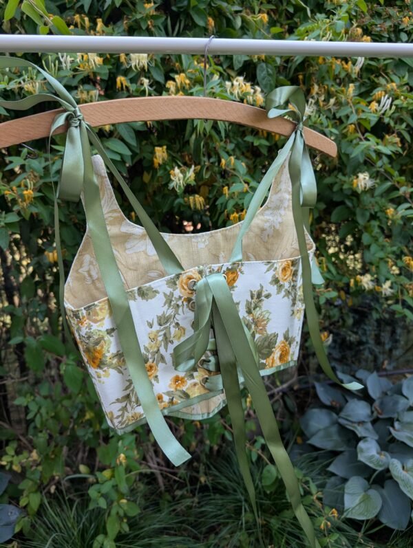 Set corset (cu 2 fețe)+fusta - TRPxMadeByBianca (size S-M) - imagine 6