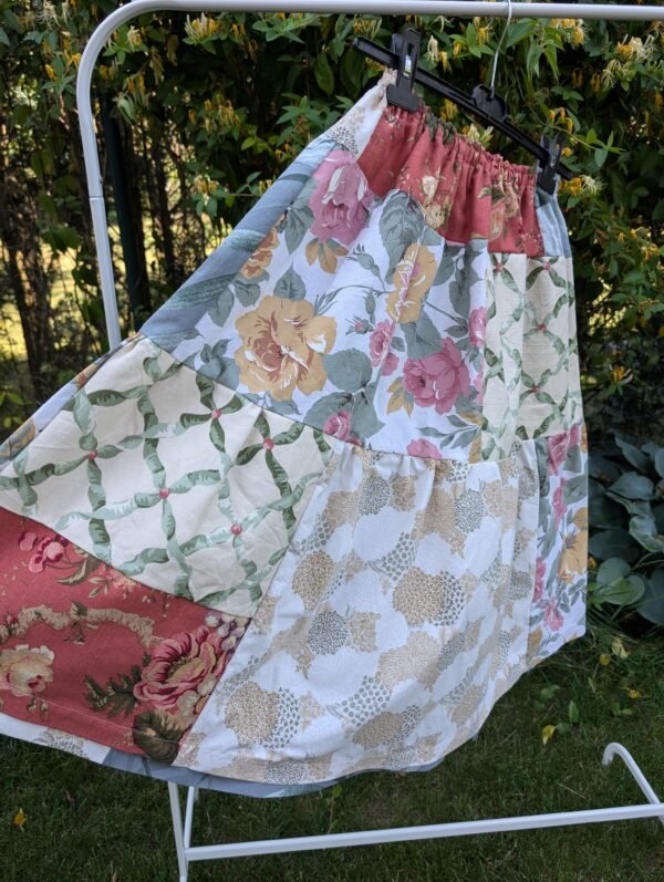 Set corset (cu 2 fețe)+fusta - TRPxMadeByBianca (size S-M) - imagine 6