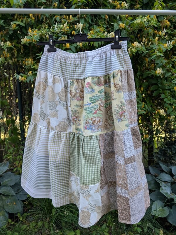 Set corset (cu 2 fețe)+fusta - TRPxMadeByBianca (size S-M) - imagine 7