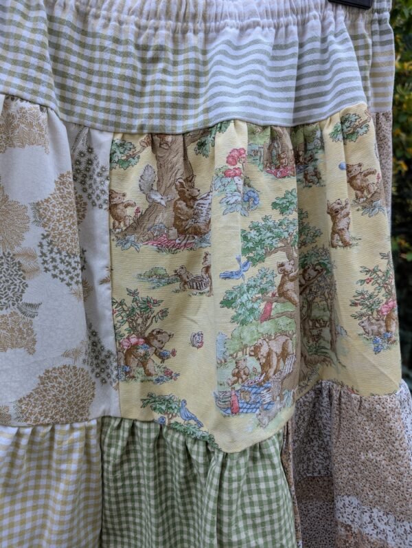Set corset (cu 2 fețe)+fusta - TRPxMadeByBianca (size S-M) - imagine 8