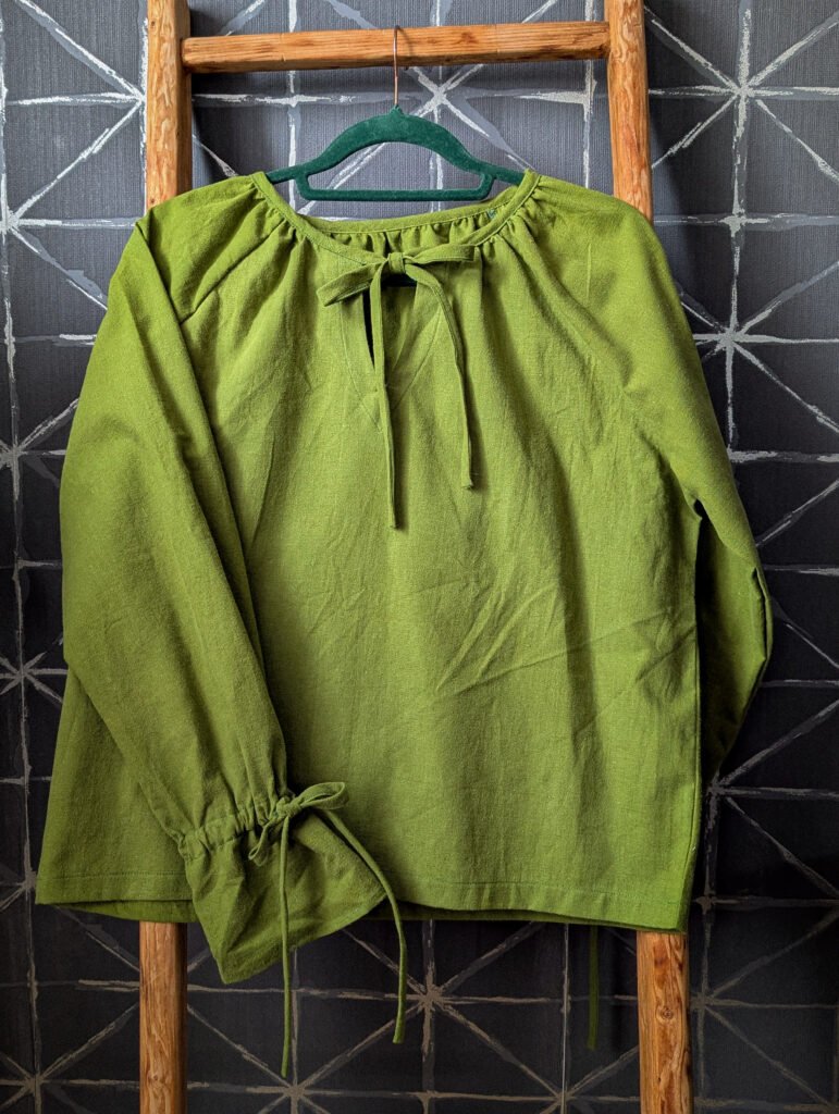 The Matilda Shirt - mossy green