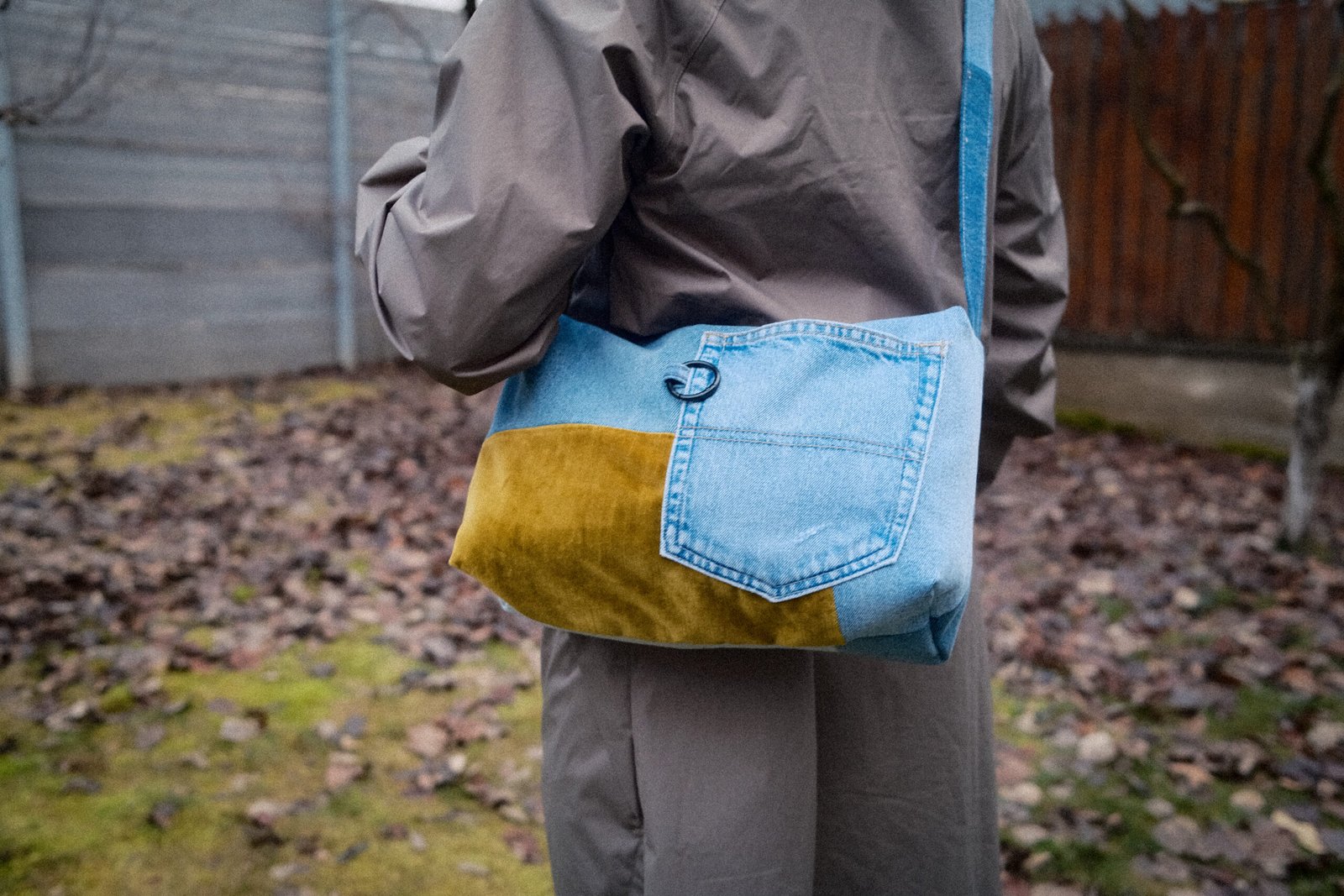 Boxy Bag - denim&mustard - imagine 2