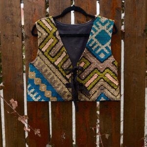 Folk Vest - geometric