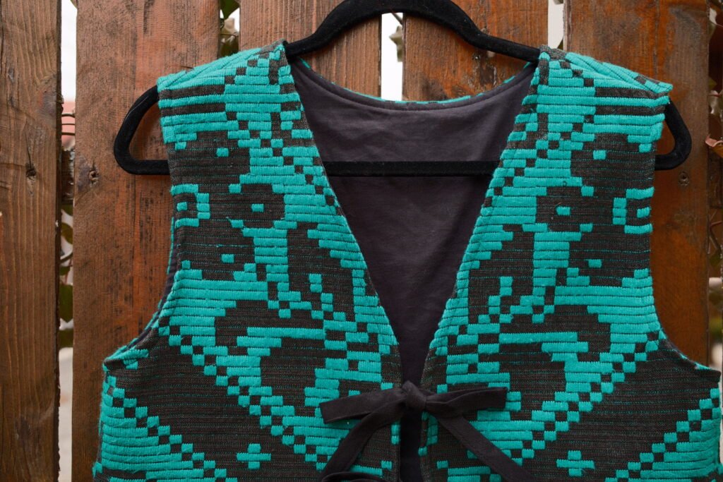 Folk Vest - green
