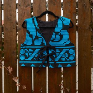 Folk Vest - blue