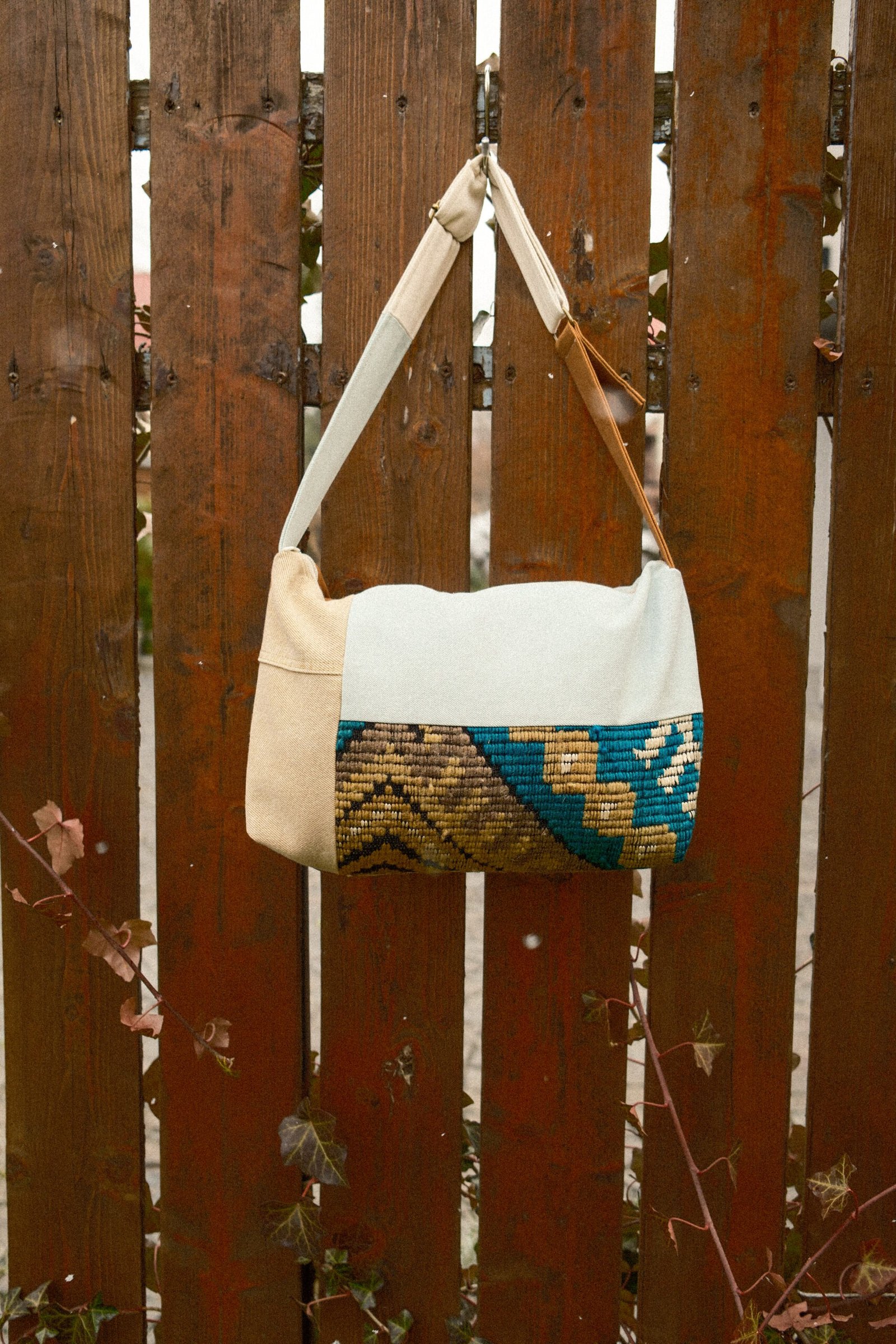 Boxy Bag - denim&wool