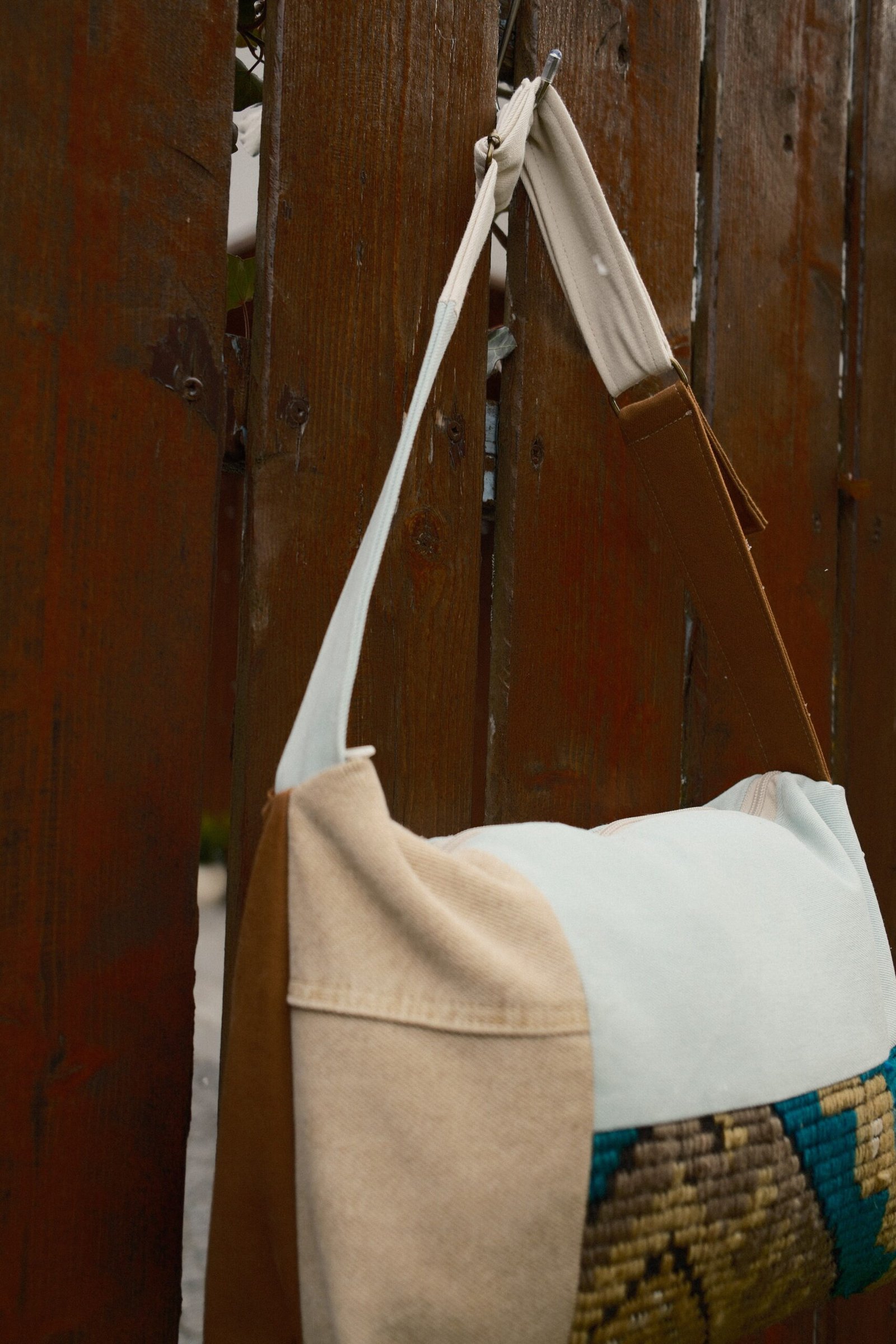 Boxy Bag - denim&wool - imagine 6