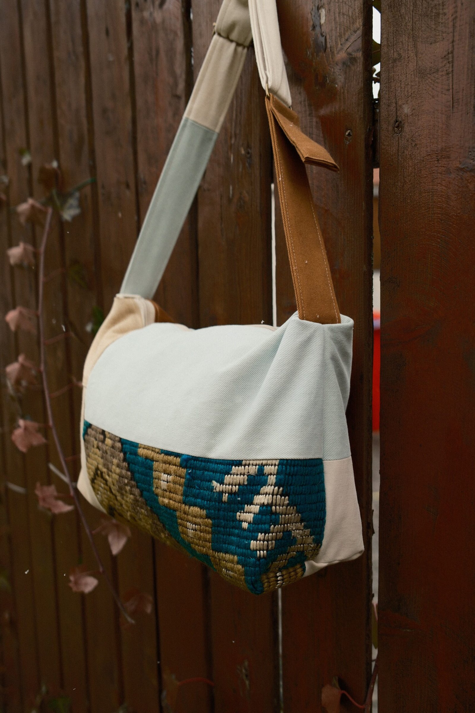 Boxy Bag - denim&wool - imagine 5