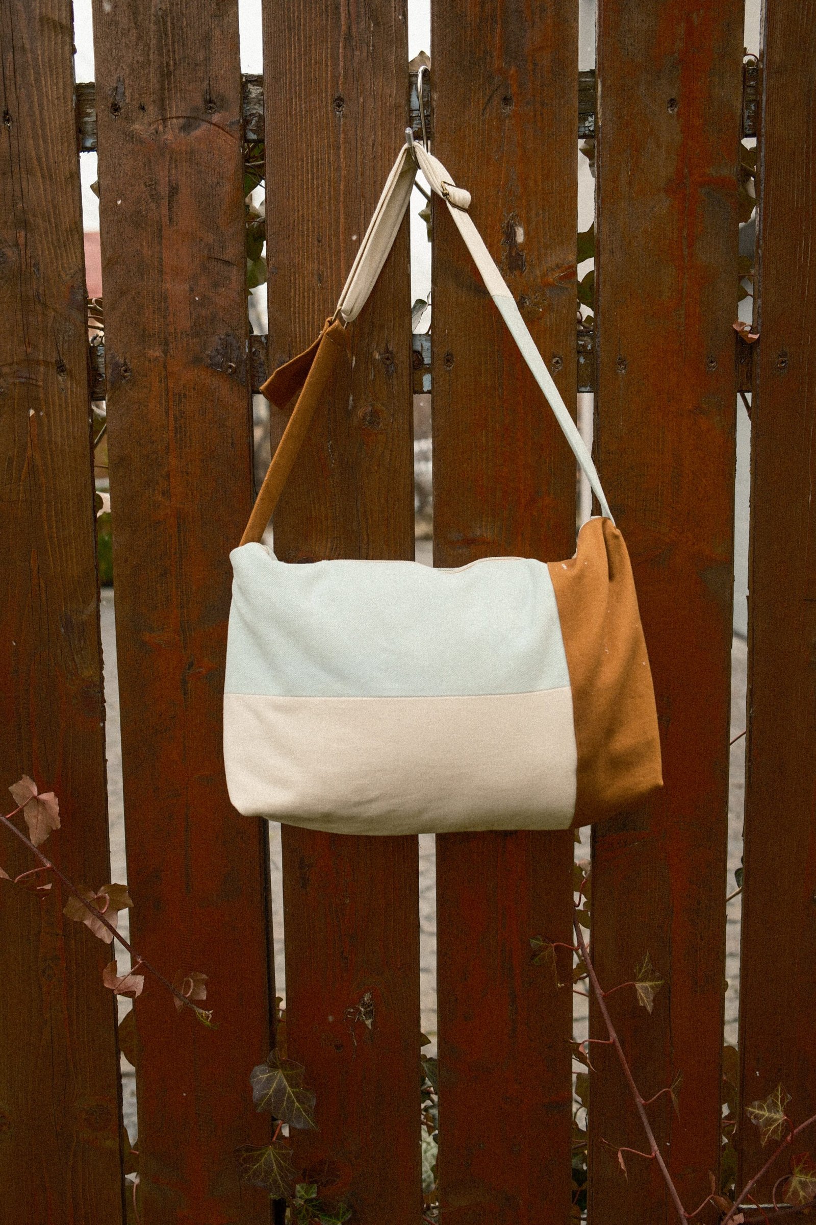 Boxy Bag - denim&wool - imagine 3