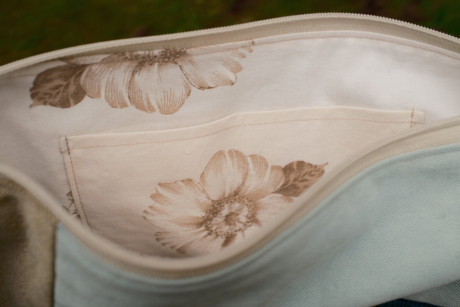 Boxy Bag - denim&wool - imagine 4