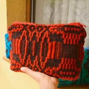 portfard/penar/clutch - red folk