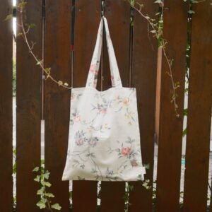 Tote bag - soft vintage flowers