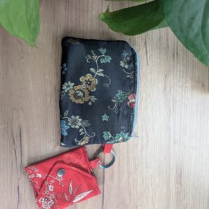 set organizator geanta - red&black