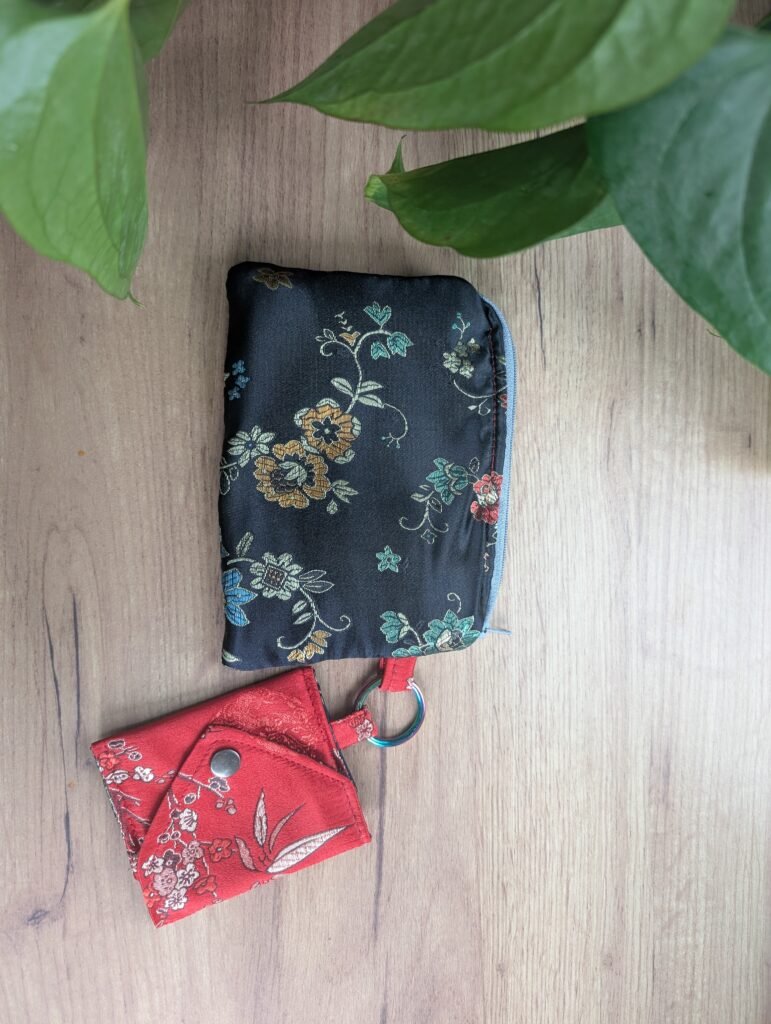 set organizator geanta - red&black
