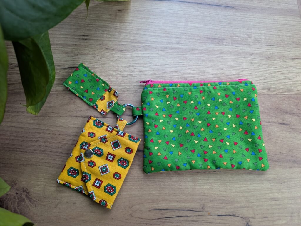 set organizator geanta - green&yellow